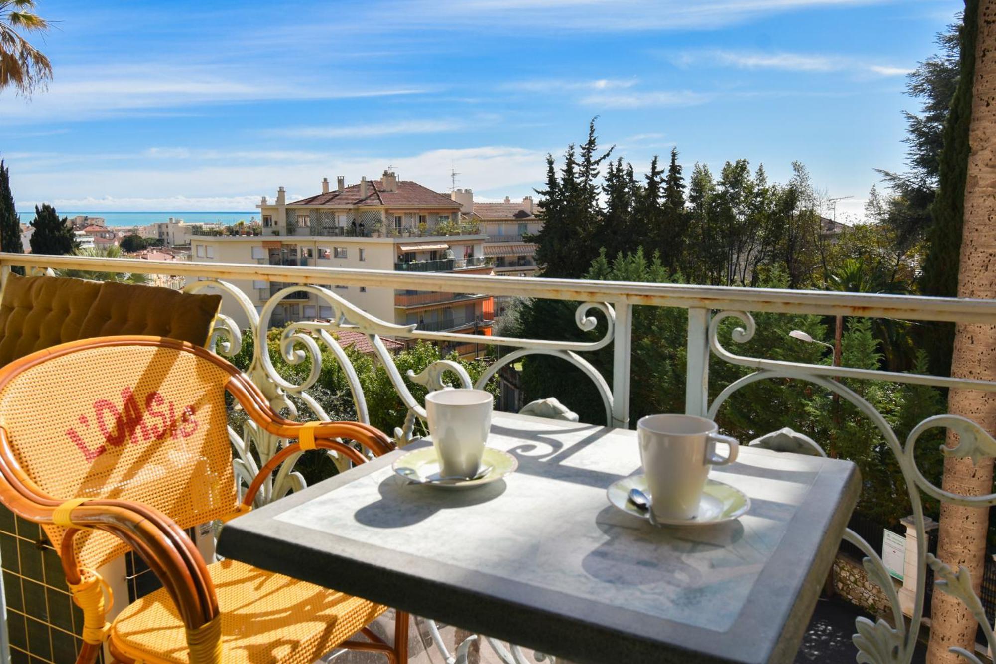 Le Montfleuri- Centre-Ville - Parking Prive - Vue Mer Menton Luaran gambar